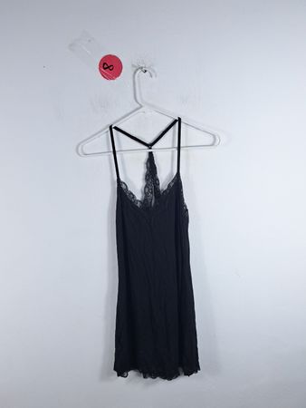 Black Lace Camisole Top