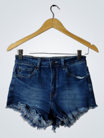 Blue Denim Shorts
