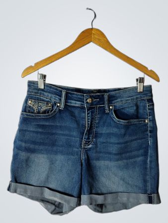 Love X Indigo Denim Shorts