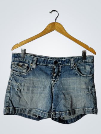 Maurices Blue Denim Shorts