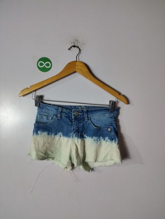 Justice Dip-Dye Denim Shorts