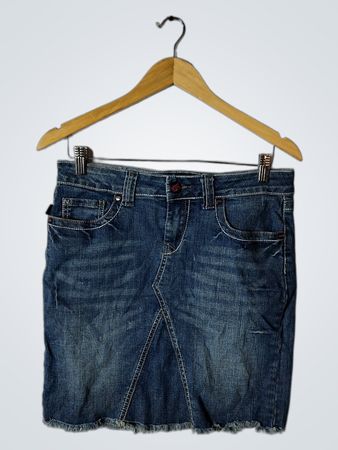 RedPaperSay Denim Skirt