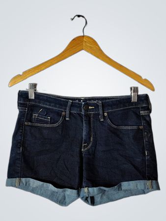 Missimo Mid-Rise Denim Shorts