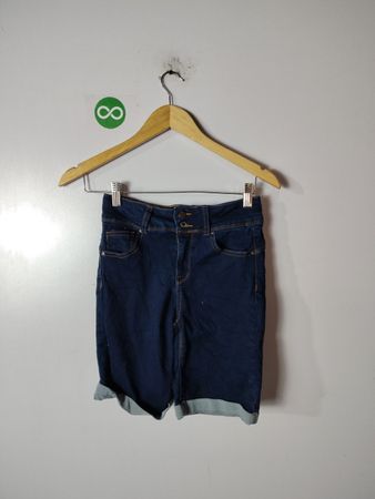 Wax Jean Denim Skirt