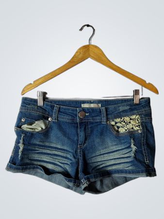 No Boundaries Denim Shorts