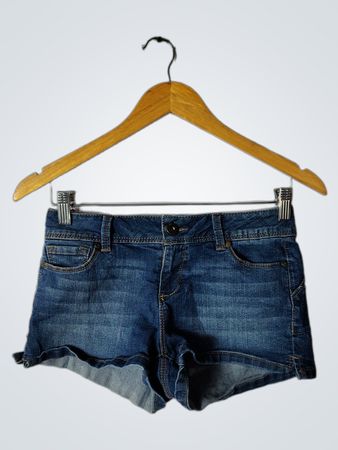 Blue Spice Denim Shorts