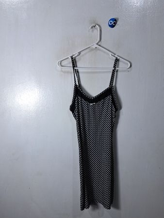 Black and White Polka Dot Dress