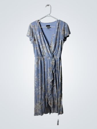 Blue Floral Dress