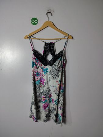 Secret Treasures Floral Lace Cami Top