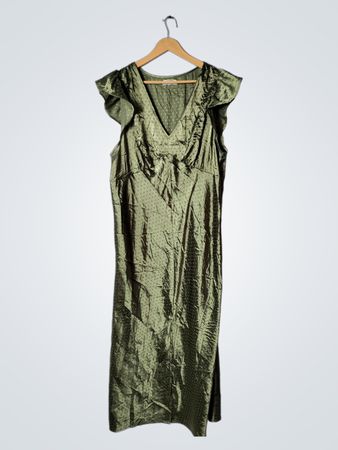 Green Polka Dot Dress