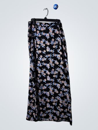 WAVF Pineapple Print Maxi Skirt