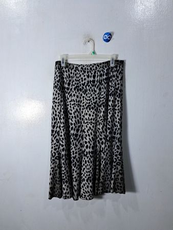 Viola Leopard Print Skirt