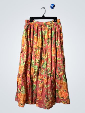 Floral Maxi Skirt