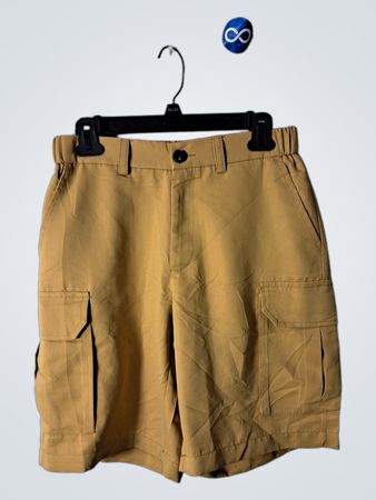 Tan Cargo Shorts
