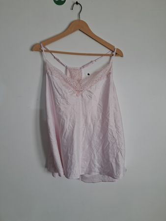 Pink Lace Camisole