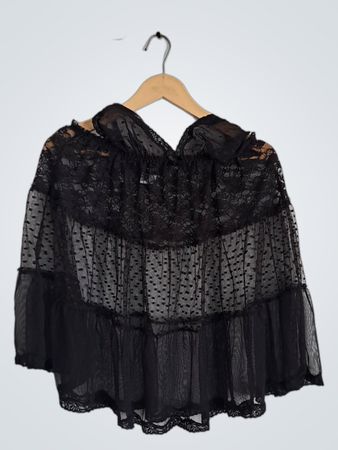 Black Lace Top