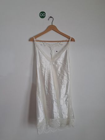 White Satin Chemise