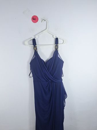 Betsy Adam Blue Evening Dress
