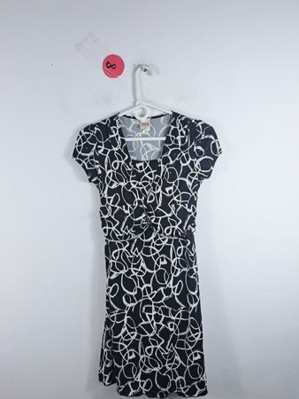 Jessie Girl Black and White Dress