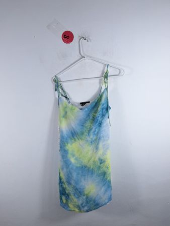 Forever 21 Tie-Dye Spaghetti Strap Mini Dress