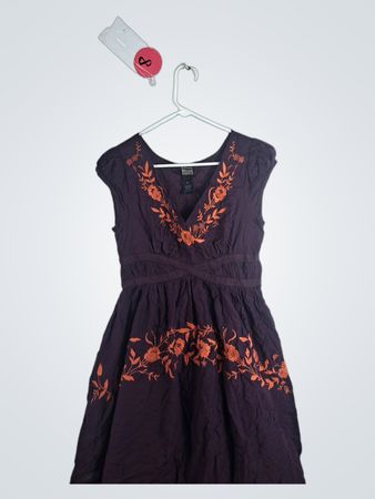 Free People Embroidered Sleeveless Dress