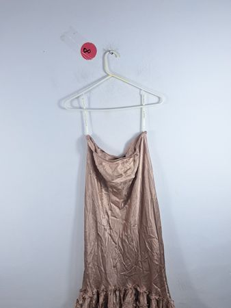 Mondio Pink Satin Dress