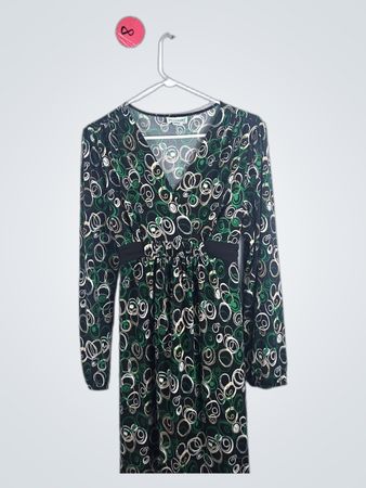 Motherhood Maternity Long Sleeve Maternity Dress