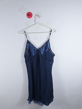 Halston Blue Dress
