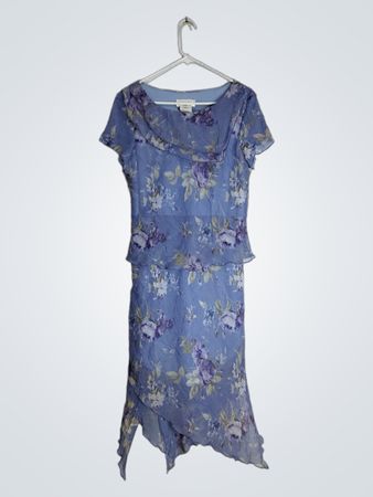 Miss Dorby Floral Blue Dress