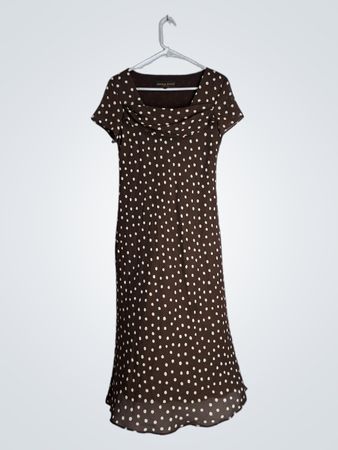 Donna Ricco Polka Dot Dress