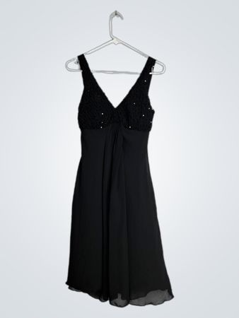 Bisou Bisou Black Sleeveless Mini Dress