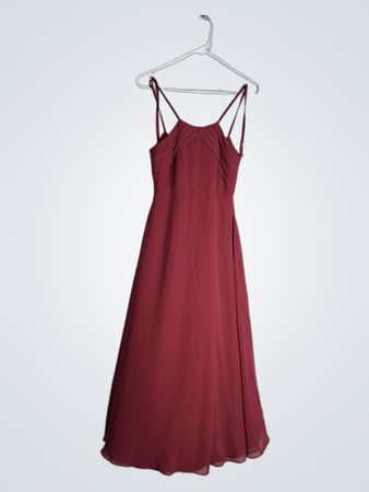 Azazie Red Evening Dress