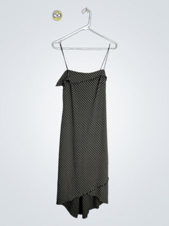 BYER TOO! Black Polka Dot Dress
