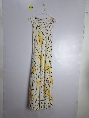 Connection 18 Zebra Print Spaghetti Strap Maxi Dress