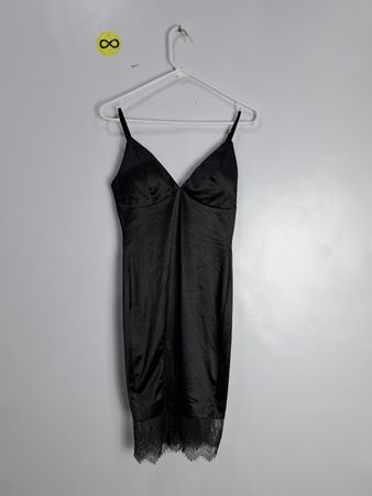Black Silk Chemise