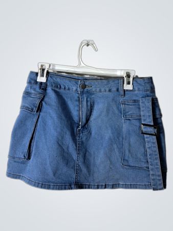 Blue Denim Skirt