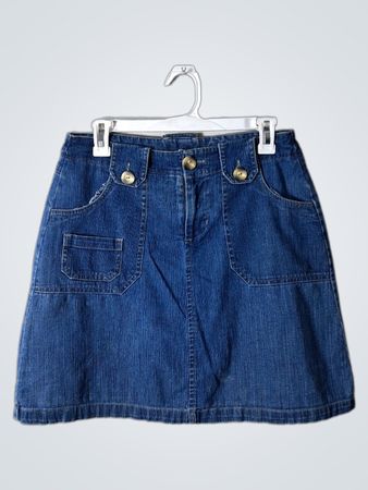 Blue Denim Skirt