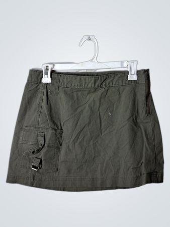 Armor Jeans Olive Green Skirt