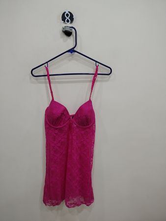 Pink Lace Chemise