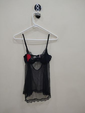 Victoria's Secret Very Sexy Black Lace Camisole