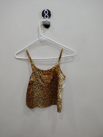 Total Girl Leopard Print Top