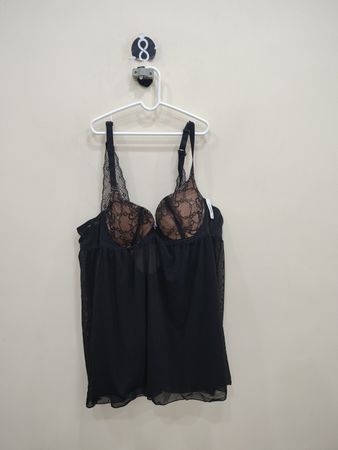 Adore Me Black Lace Camisole