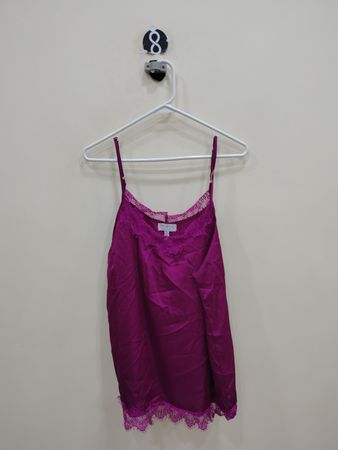 Sofia Jeans by Sofia Vergara Purple Lace Camisole
