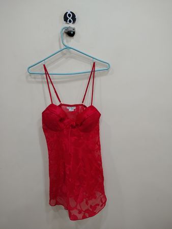 Red Lace Camisole