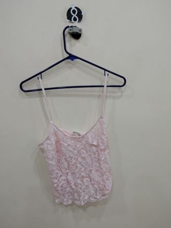 Pink Lace Camisole