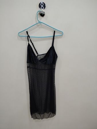Black Sheer Nightgown