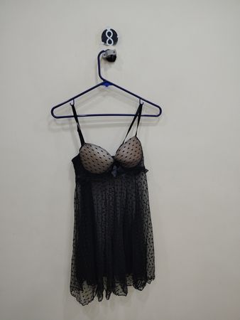 Black Lace Chemise