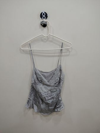 Gray Lace Camisole