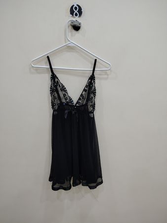 Black Lace Chemise
