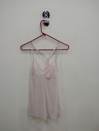 Gilligan & O'Malley Pink Lace Camisole